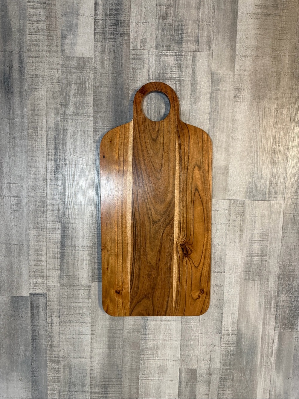 Large Solid Acacia Wood Charcuterie Board Serving Tray Cutting Board 24x11